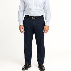 Van Heusen Men’s Flex Straight-Fit Pants 38x32 NWT Navy